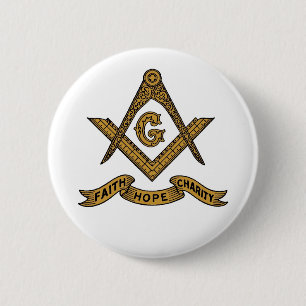 Knäppas den Masonic emblemen för Knapp
