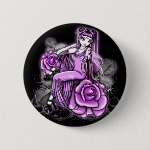 Knäppas den rosa valentines day rosa Fae "för Knapp