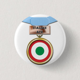 Knäppas den topp- medaljen för italienare knapp