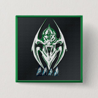 KNÄPPAS DET GRAFISKA TEMAT FÖR BRÄNNSKADAN KNAPP