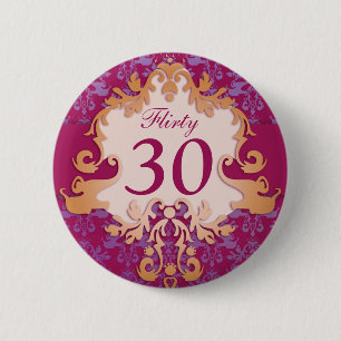 "Knäppas emblem Flirty 30" den damastast elefante Knapp