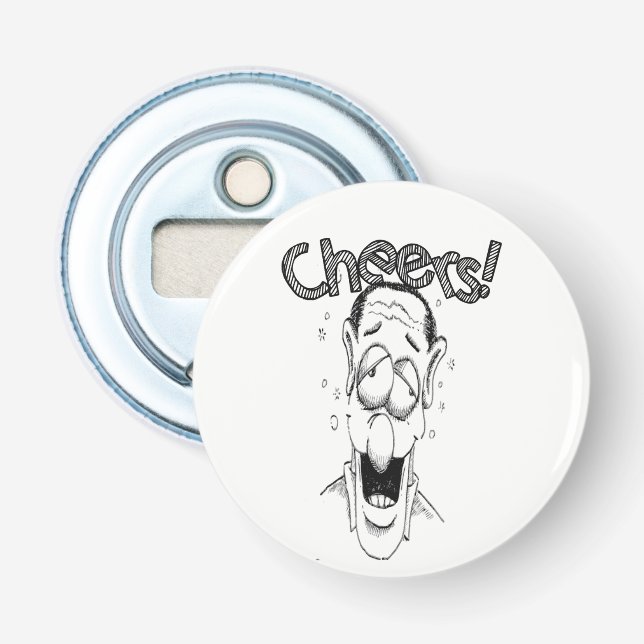 Knäppas flaskaöppnaren flasköppnare (Framsidan)