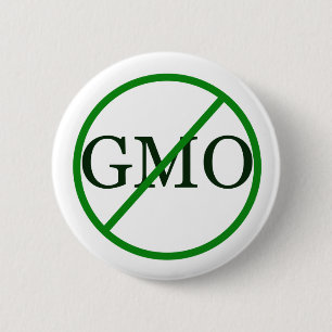 Knäppas Gentically ändrad mat Anti-GMO Knapp