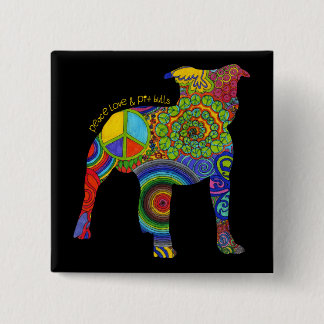 Knäppas konst för popet "för fredkärlek- & knapp