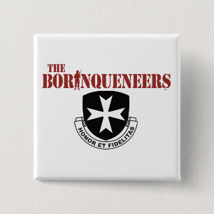 Knäppas - kvadrera Borinqueneers Knapp