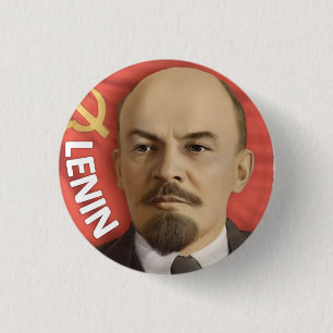"Knäppas LENIN" Knapp
