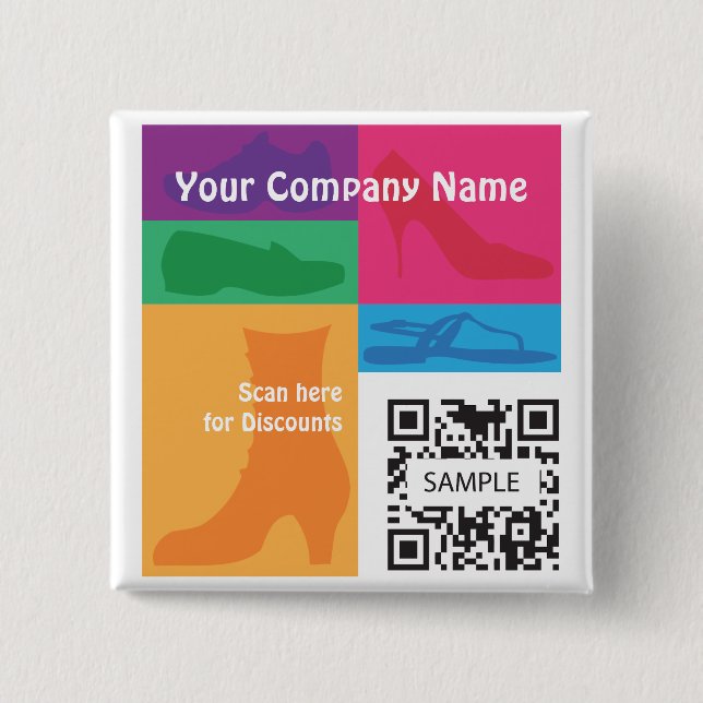 Knäppas mallmode skor knapp (Framsida)