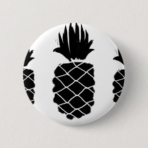 Knäppas med svart ananas knapp