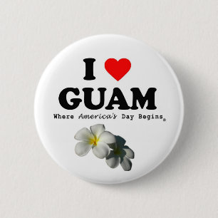 Knäppas "MIG ÄLSKAR GUAM ", Knapp
