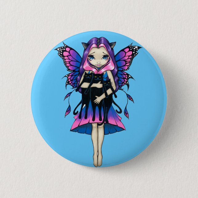 "Knäppas min tre kattungar" Knapp (Framsida)