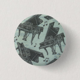 Knäppas nyckel- musik för piano knapp