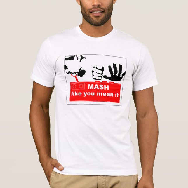 Knäppas skjortan för Masher T T-shirt (Framsida)