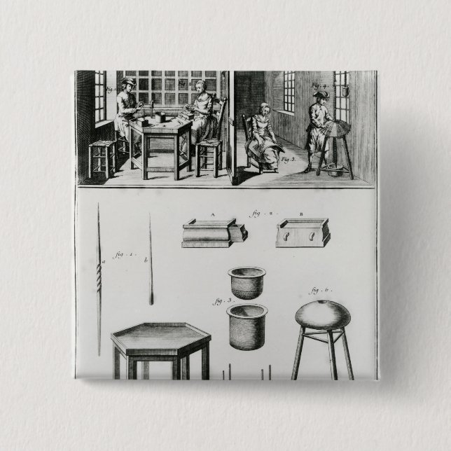 Knäppas tillverkare & snöretillverkare knapp (Framsida)