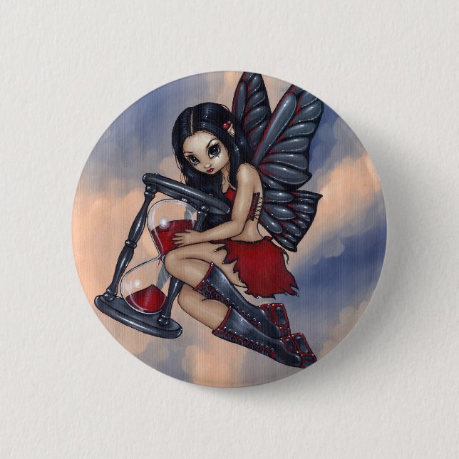 "Knäppas Time flugor" Knapp (Framsida)