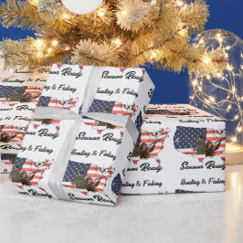 Knappband för jakt och fiske T-Shirt-Truckerkeps Presentpapper