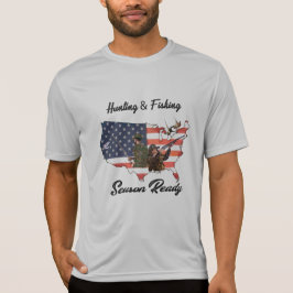 Knappband för jakt och fiske T-Shirt-Truckerkeps T Shirt