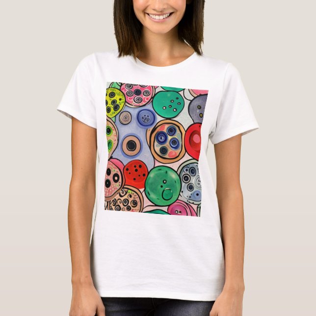 Knappbild T Shirt (Framsida)