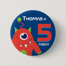 Knappbricka för utomjordingar i namn knapp