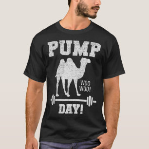 Knappdagsljus för hump-dagsljus Viktupplyftningstr T Shirt