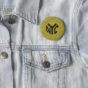 Knappen 02 av 12 New York-token Party Knapp