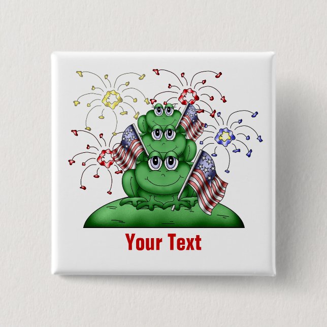 Knappen 4:e kvadrat knapp (Framsida)