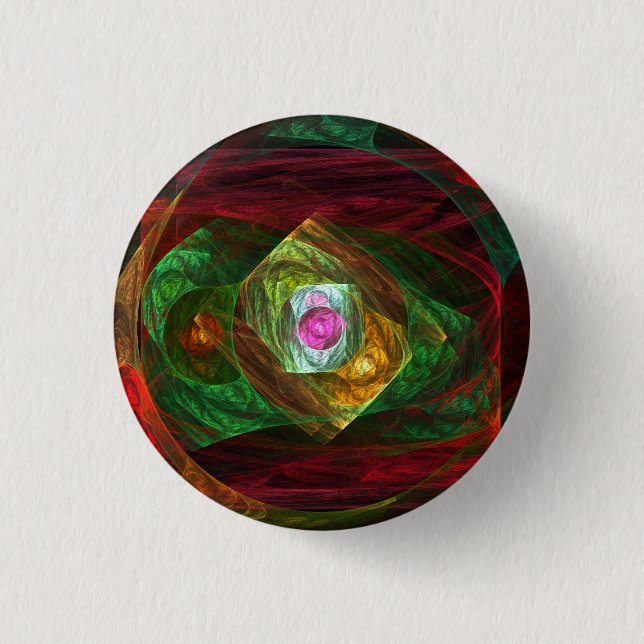 Knappen Abstrakt för dynamiska anslutningar (runda Knapp (Framsida)