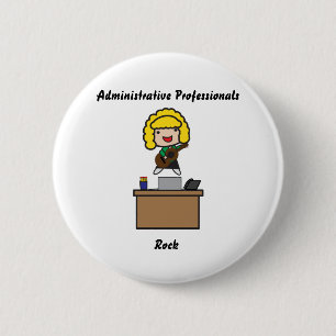 Knappen Administrativa Professioneller Sten (Blond Knapp