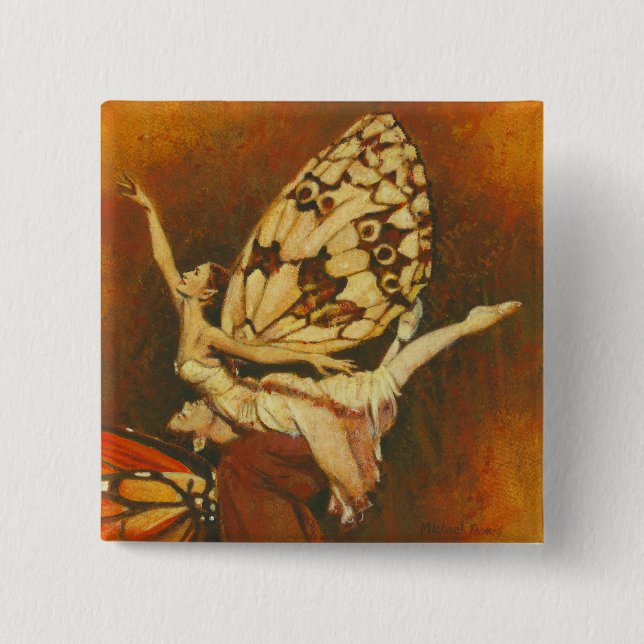 Knappen älvor knapp (Framsida)