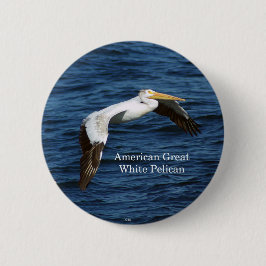Knappen American Underbar White Pelican Knapp
