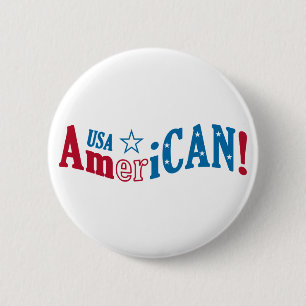 Knappen anpassningsbar i USA AmeriCAN! Knapp