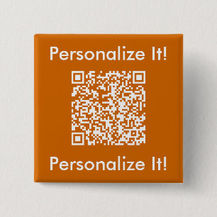 Knappen anpassningsbar QR-Orange Knapp
