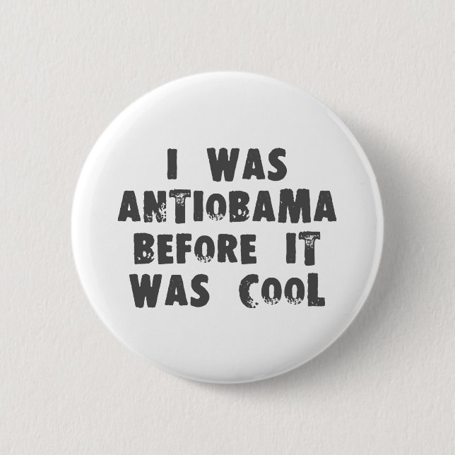 Knappen Anti Obama Knapp (Framsida)