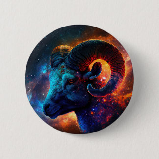 Knappen Aries Zodiac-Stjärntecken Knapp
