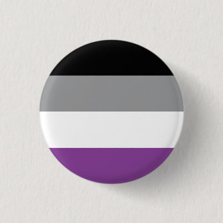 Knappen Asexuellt Pride Flagga Knapp