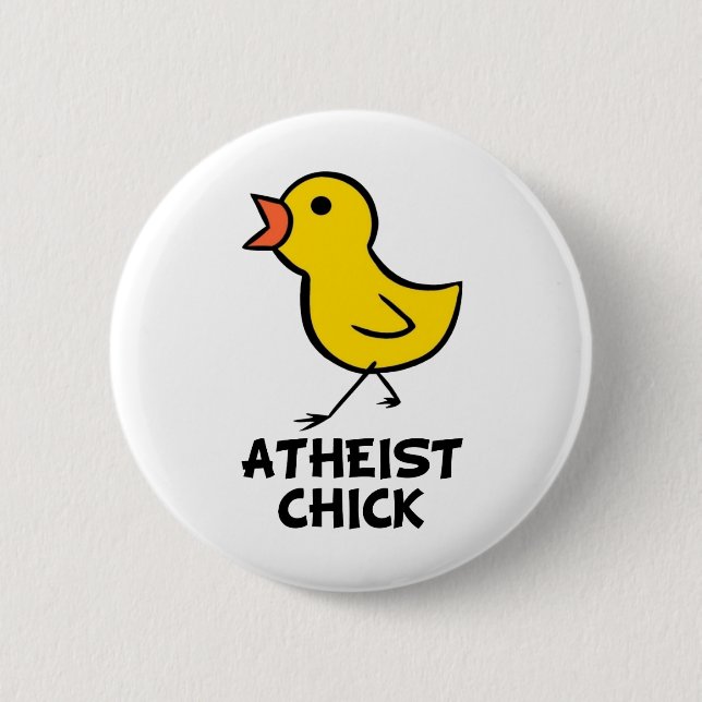 Knappen Ateist Chick Knapp (Framsida)