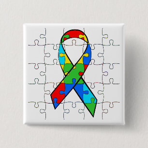 KNAPPEN AUTISM AWARENESS RIBBON KNAPP