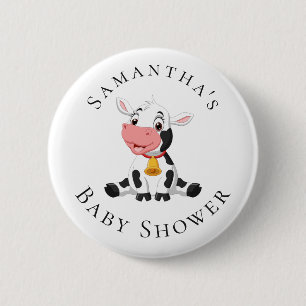 Knappen baby Cow Baby Shower Knapp