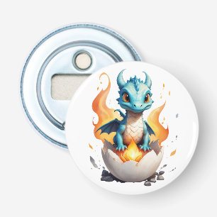 Knappen baby Dragon Fire Egg Fantasy Flasköppnare