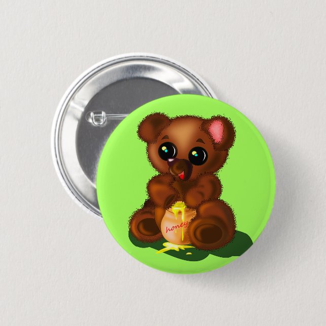 Knappen baby - Färg Knapp (Framsida & baksida)