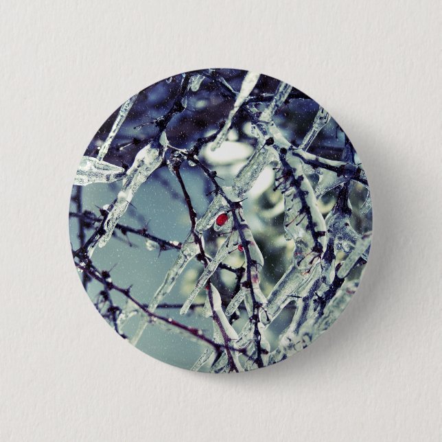 Knappen Berry, fryst Knapp (Framsida)