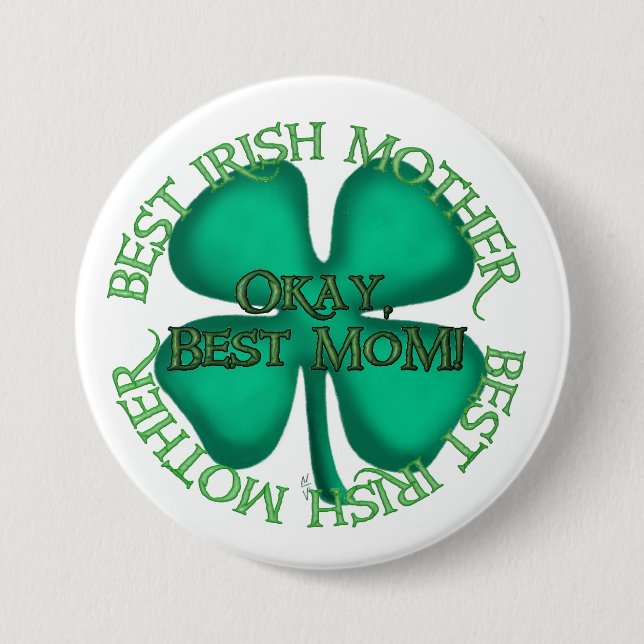 Knappen Best Irish Mor Knapp (Framsida)