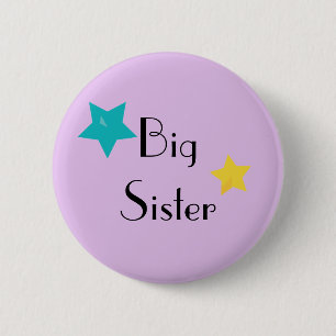 Knappen Big Sister Round Knapp