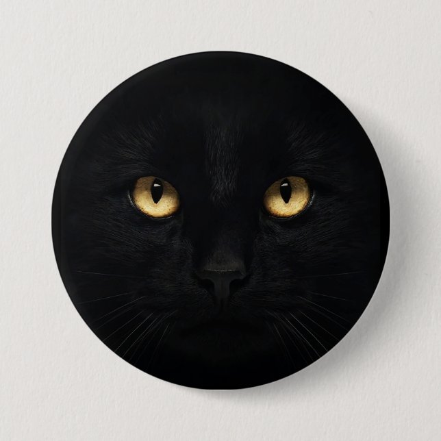 Knappen Black Cat Knapp (Framsida)