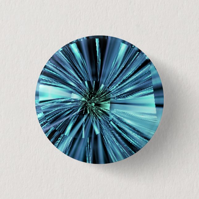 Knappen Blårektangulära bilder - skuggor Knapp (Framsida)