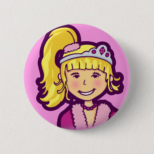 Knappen Blonde princess Knapp