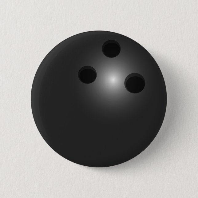 Knappen Bowling Ball Knapp (Framsida)