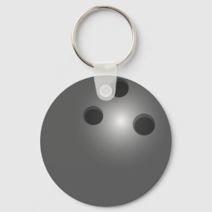 Knappen Bowling Ball Nyckelring