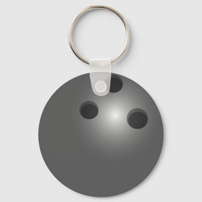 Knappen Bowling Ball Nyckelring (Framsida)
