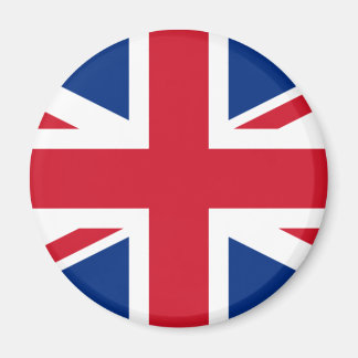 Knappen British flagga Magnet