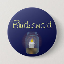 Knappen Candle Mason Burk Knapp